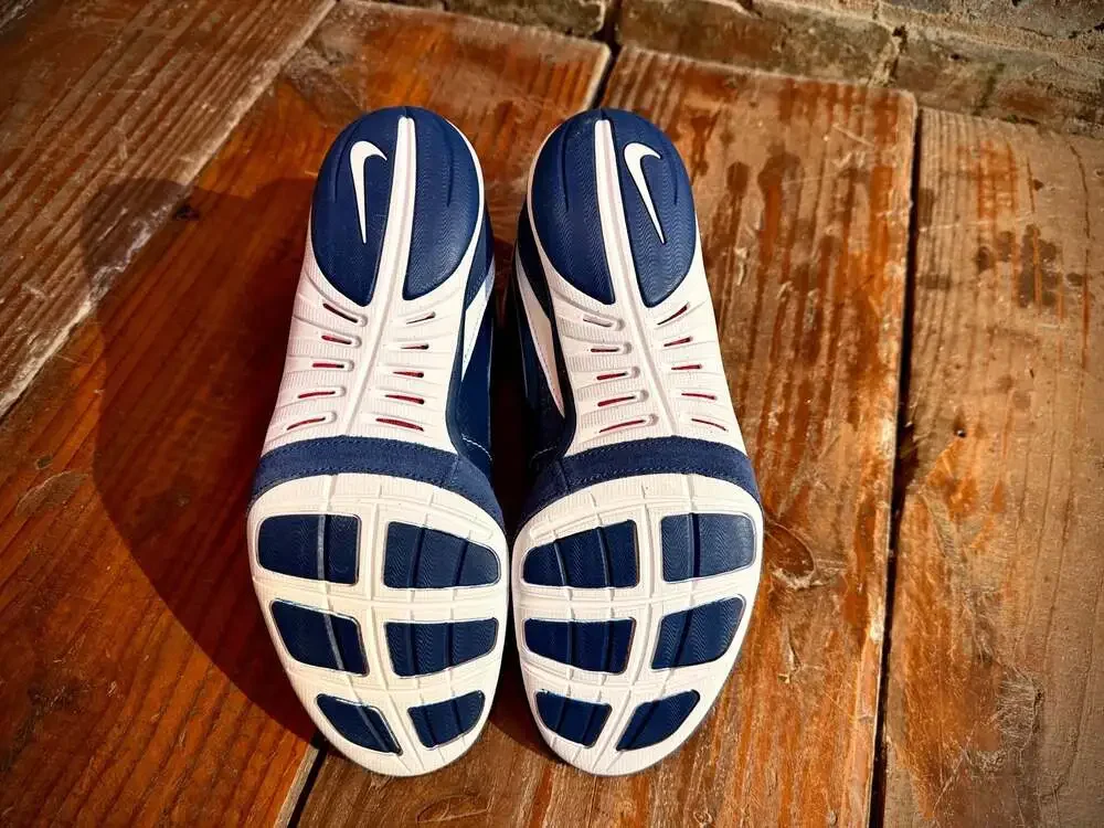Nike Freek Navy White Wrestling Shoes Size 10 316403-411